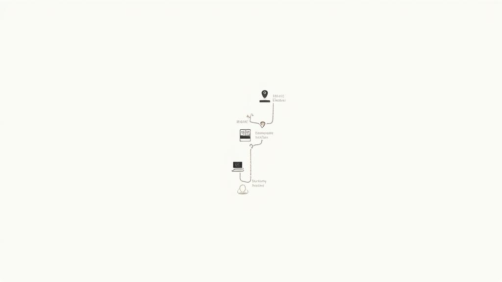 Infografik zur Omnichannel Customer Journey im Schmuckhandel
